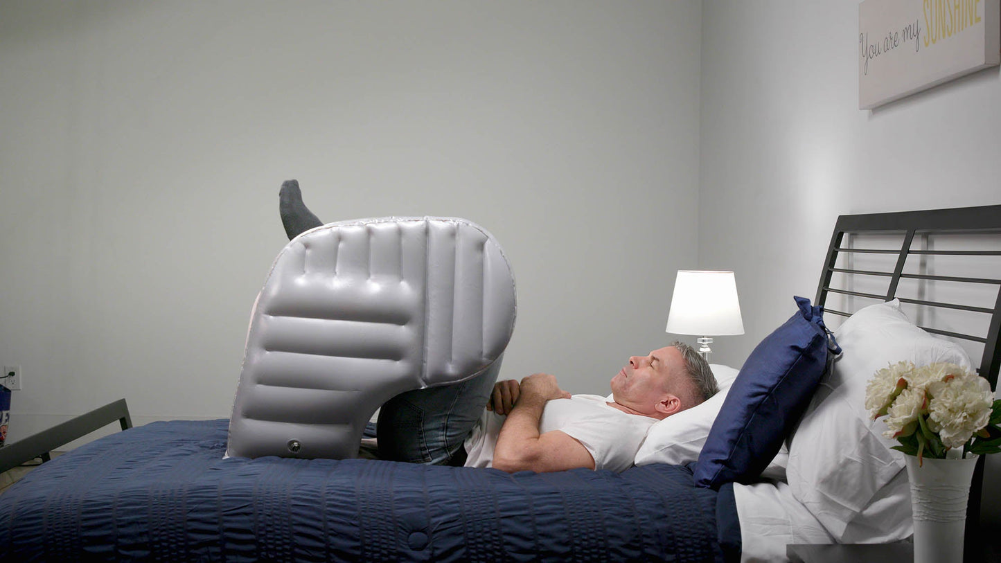 LBRT Bed Pillow for Back Pain Relief